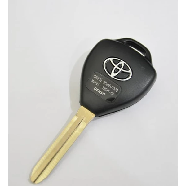 Casing Kunci Toyota - Cover Kunci Fortuner Innova Yaris Vios 3 Tombol