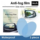 Anti Fog Film For Side - Rear Mirror Anti Embun Spion Mobil 14 X 9 Cm Lonjong 1