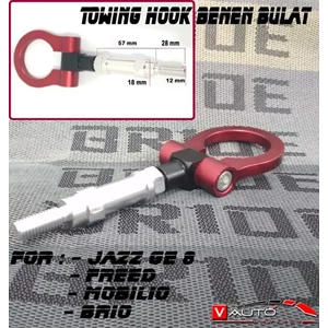 Towing Hook Benen Bulat Jazz GE 8 Freed Mobilio Brio Towing Benen