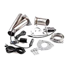 Electric Exhaust 2.5" Downpipe Cutout - E-Cut Out Valve System Remote 2