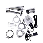 Electric Exhaust 2.5" Downpipe Cutout - E-Cut Out Valve System Remote 1